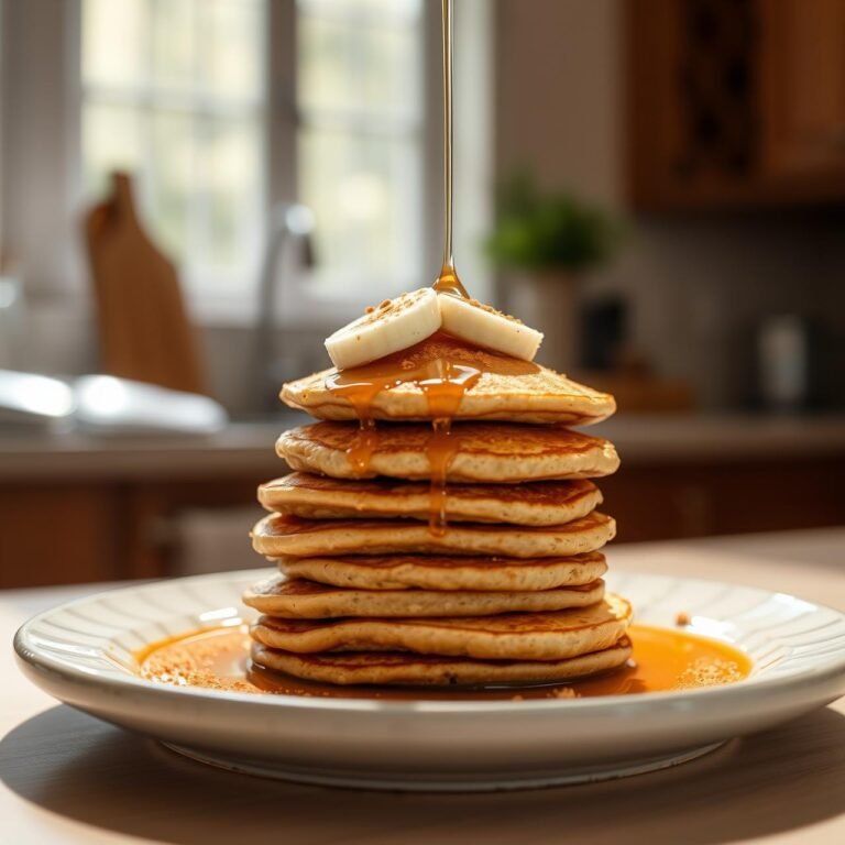 3-Ingredient Banana Oat Pancakes That Won't Ruin Your Diet (Detailed Recipe)