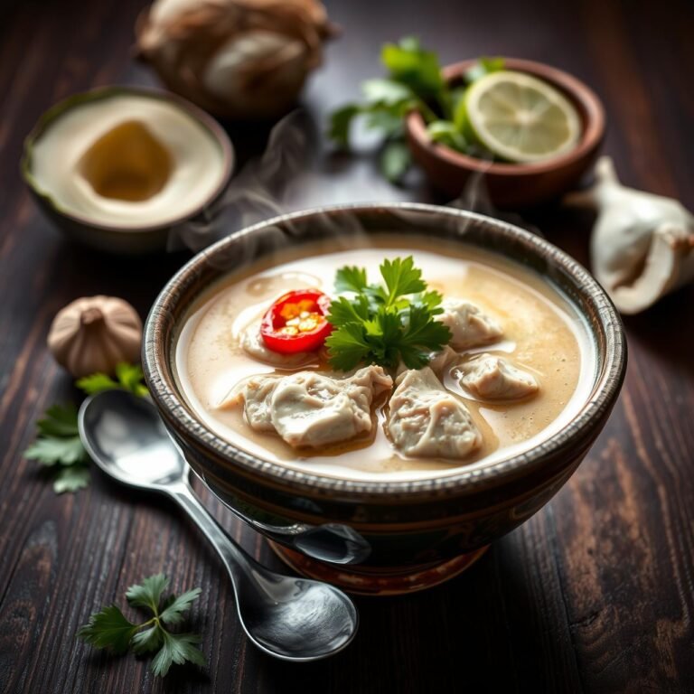 Authentic Tom Kha Gai: Spicy Thai Coconut Chicken Soup (No Fluff Recipe)