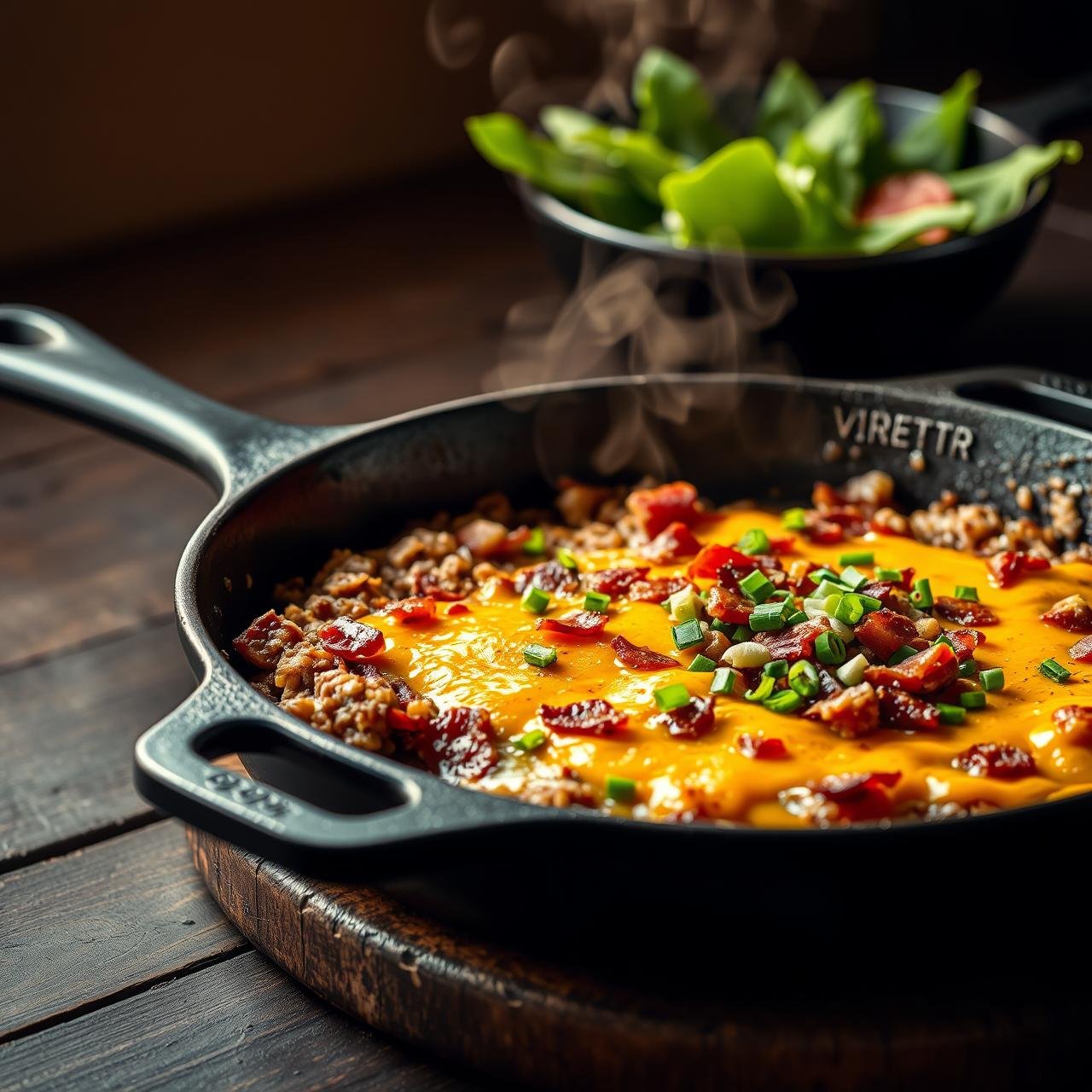 Bacon Cheeseburger Skillet: The Low Carb Dinner of Your Dreams