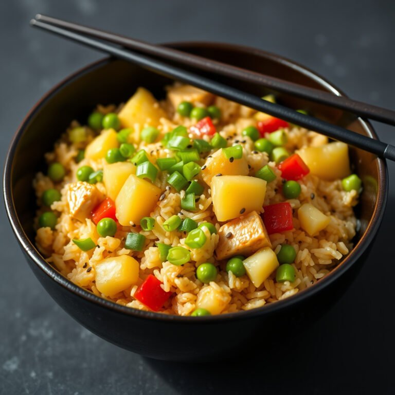Better Than Takeout: Healthy Pineapple Chicken Fried Rice (No Fluff)