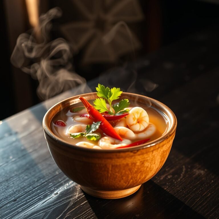Clear Tom Yum Soup: The Metabolism-Boosting Spicy Broth Recipe
