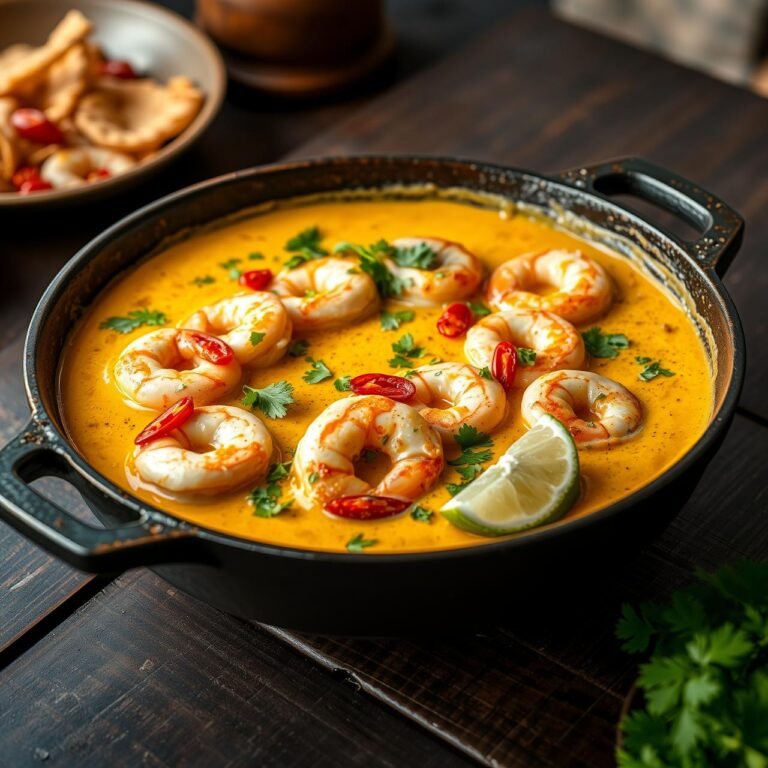 Creamy Coconut Curry Shrimp Skillet: The Fat Burning Dinner You Need