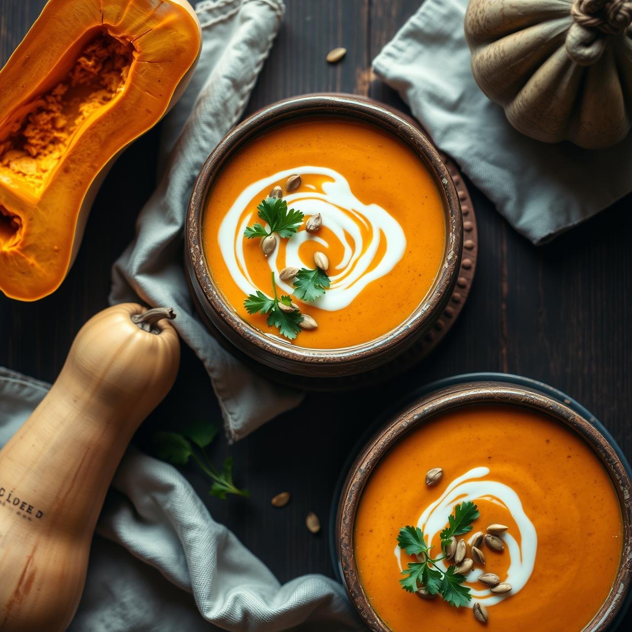 Creamy Curry Butternut Squash Soup: A Belly-Warming Detox Bowl