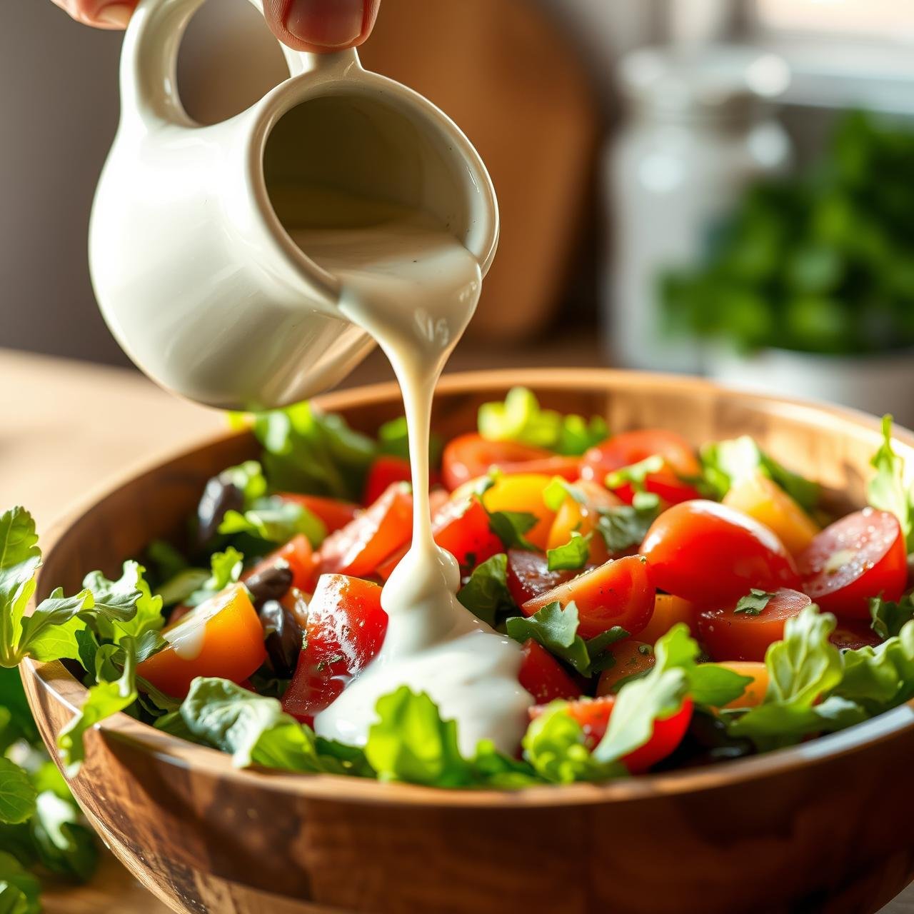 Creamy Hemp Heart Dressing: 100% Plant Based & Oil Free