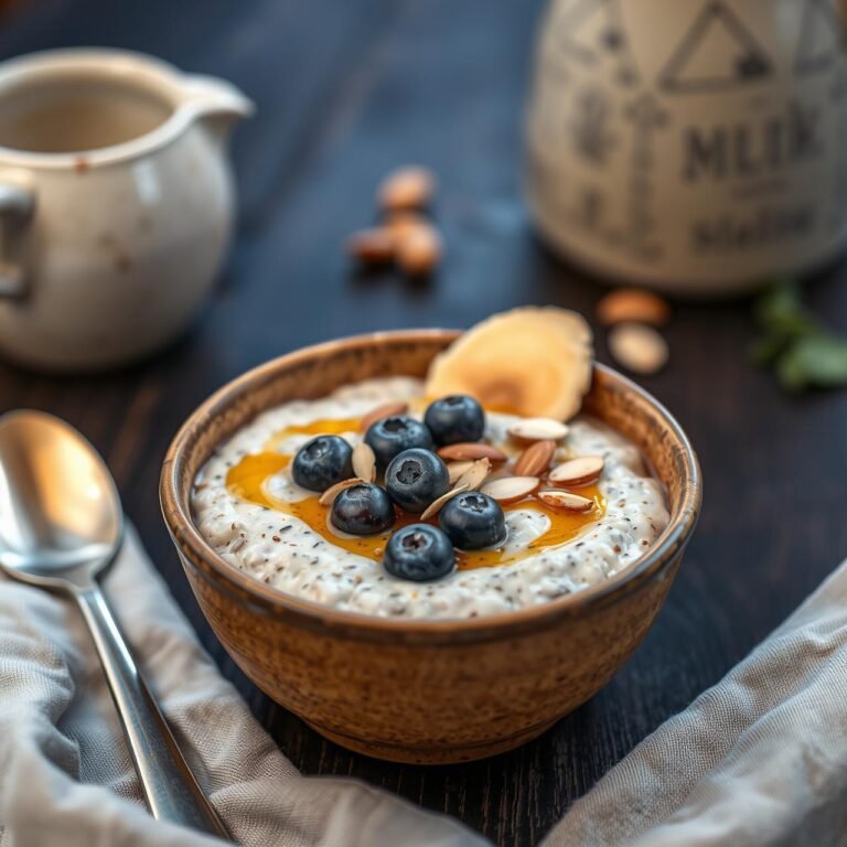 Creamy Hemp Heart Porridge: The Grain-Free Oatmeal Alternative
