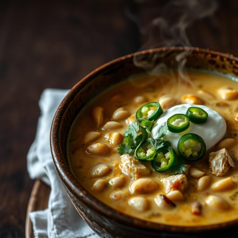 Creamy White Chicken Chili With Beans (Detailed Recipe, No Heavy Cream)