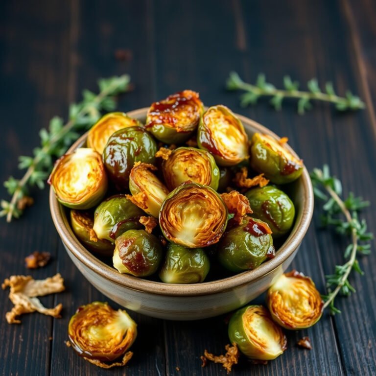 Crispy Air Fryer Brussels Sprouts That Taste Like Candy (Detailed Recipe)