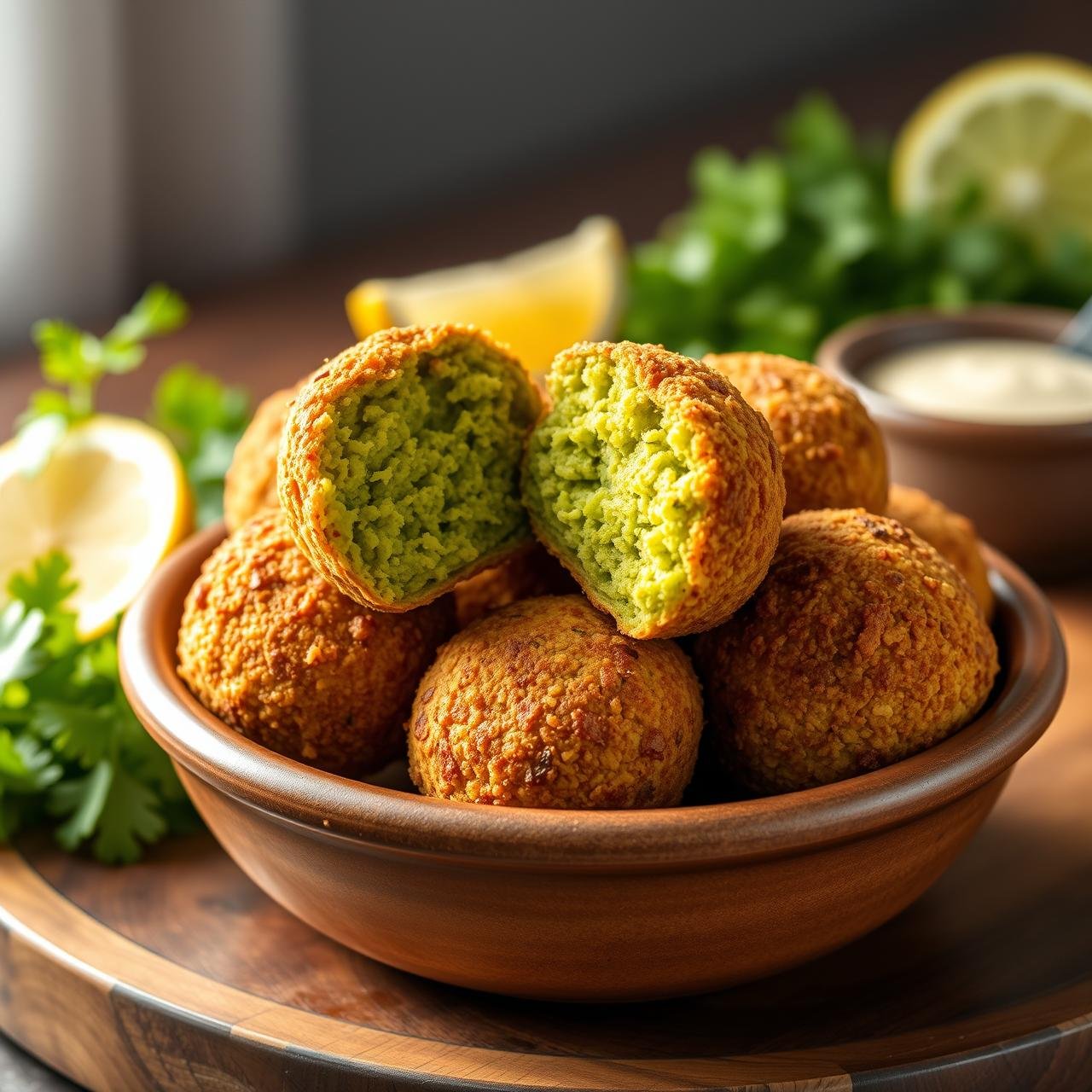 Crispy Baked Falafel That Tastes Fried (Without The Calories)