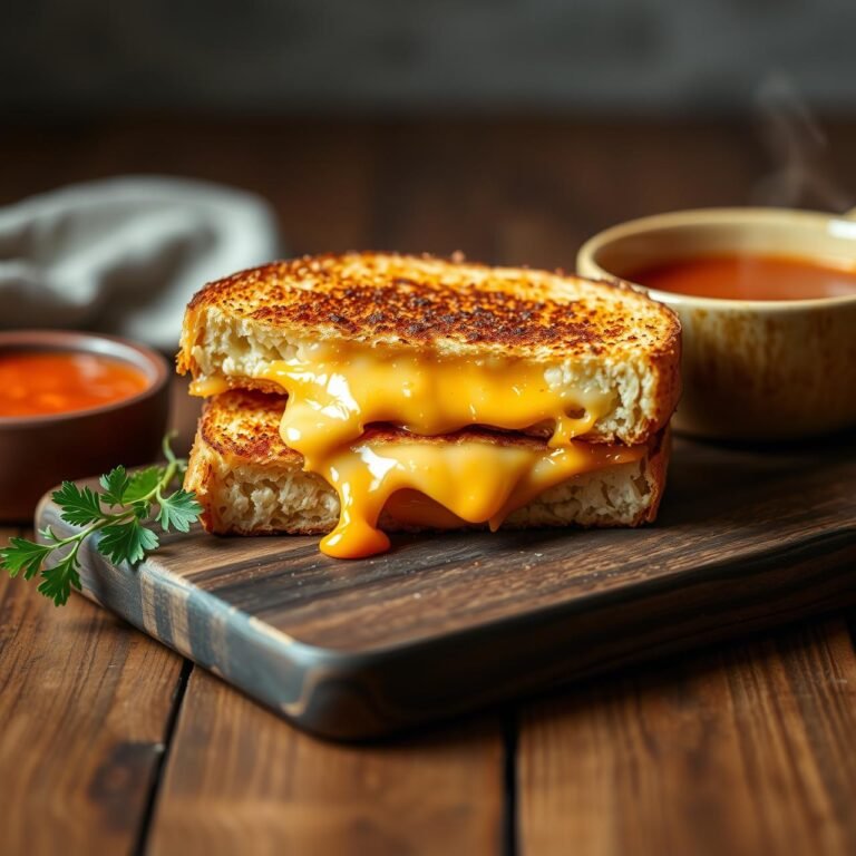 Crispy Cauliflower Grilled Cheese: The Secret to Gooey Low Carb Bliss