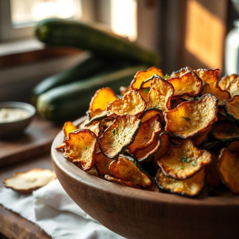 Crispy Oven Baked Zucchini Chips: Better Than Potato Chips