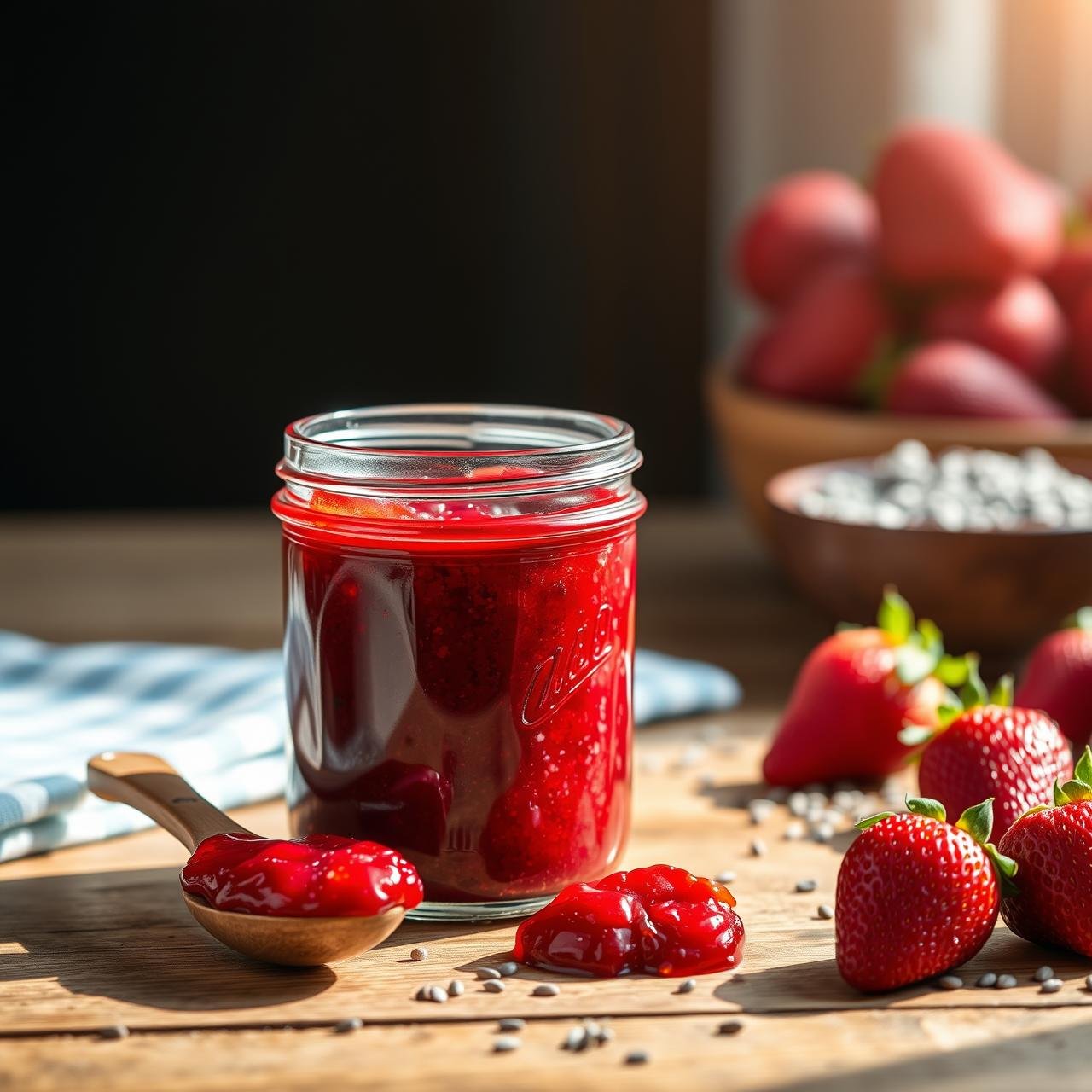Ditch The Sugar: 3-Ingredient Strawberry Chia Jam Tutorial