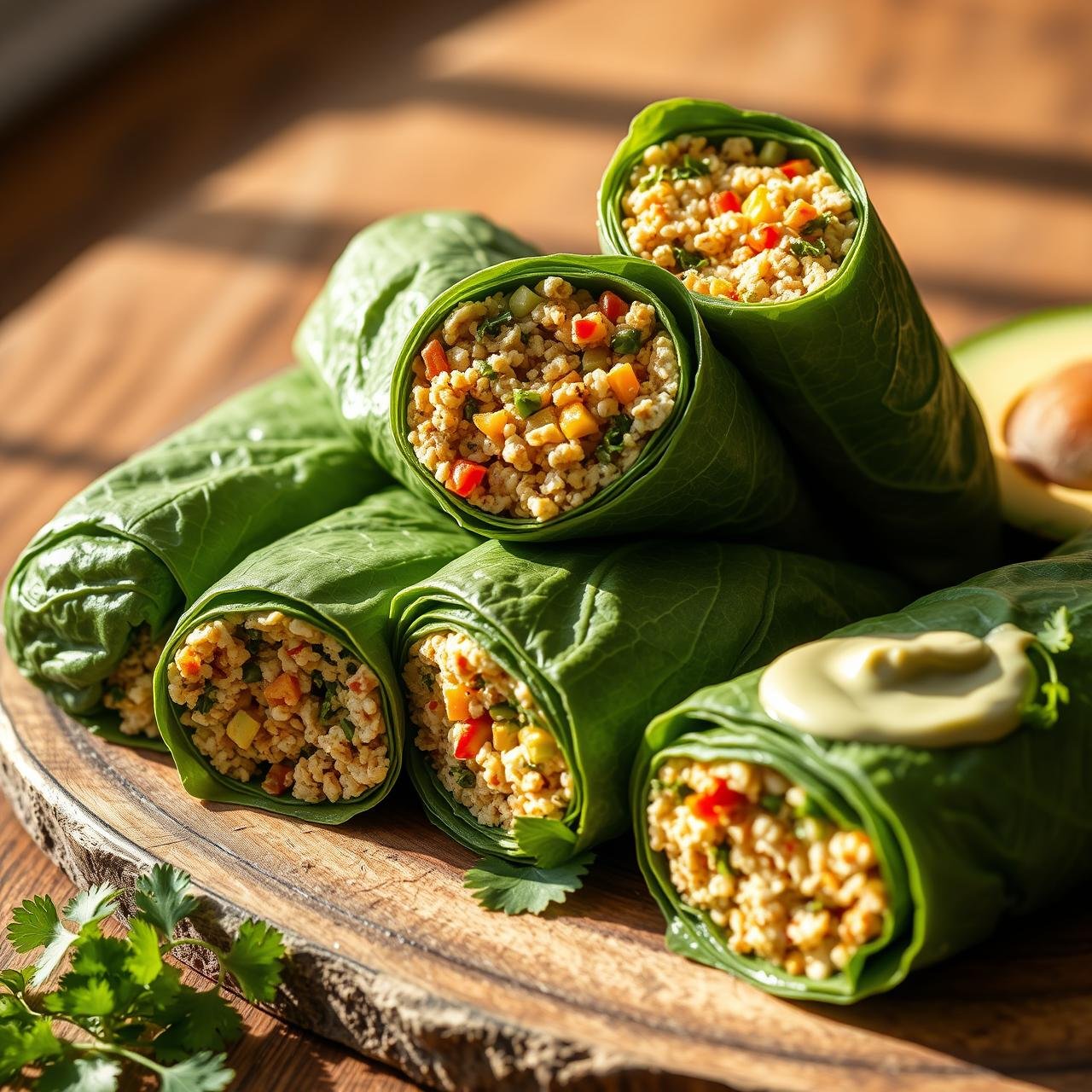 Ditch The Tortilla: Giant Collard Green Wraps Detailed Recipe