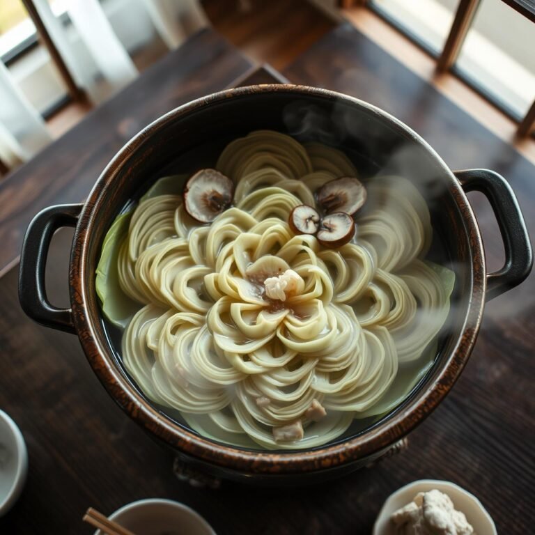Eat This Huge Pot of Mille Feuille Nabe for Only 300 Calories