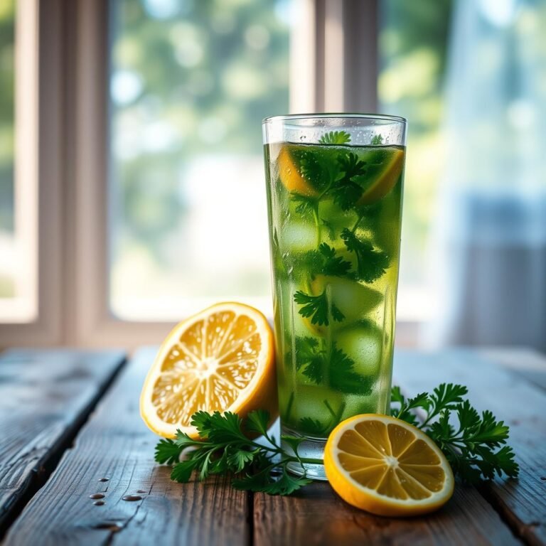 Flat Belly Parsley Lemon Detox Drink: A Morning Ritual That Works