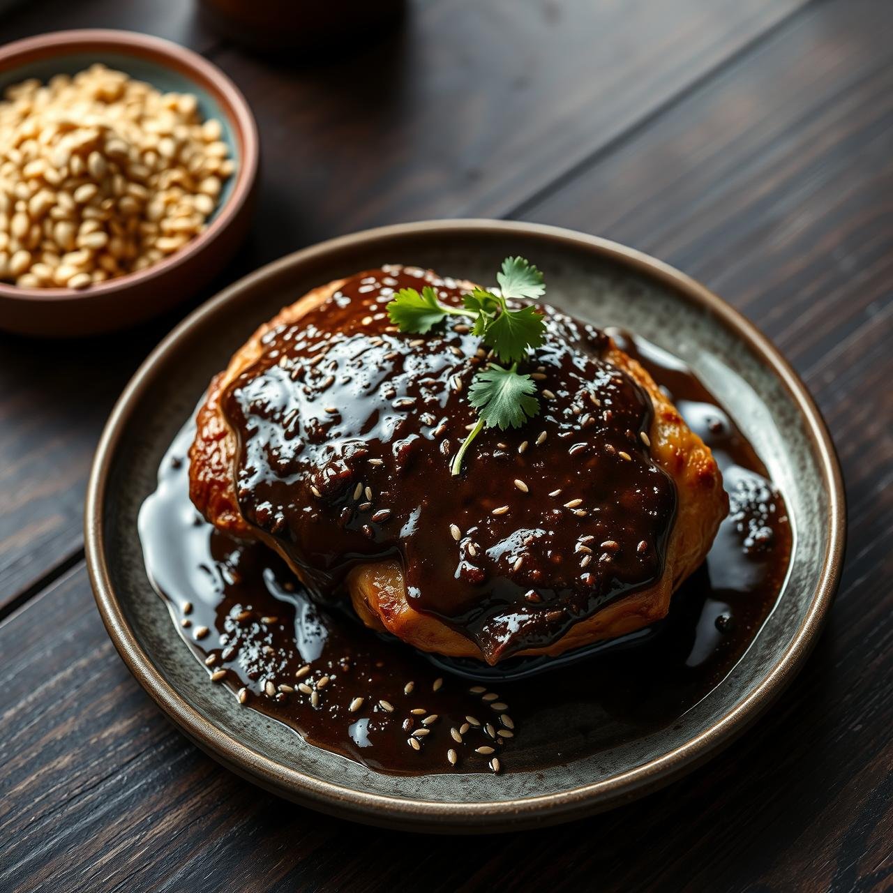 Healthy Chicken Mole Poblano: Rich Chocolate Chili Flavor (Diet Friendly)