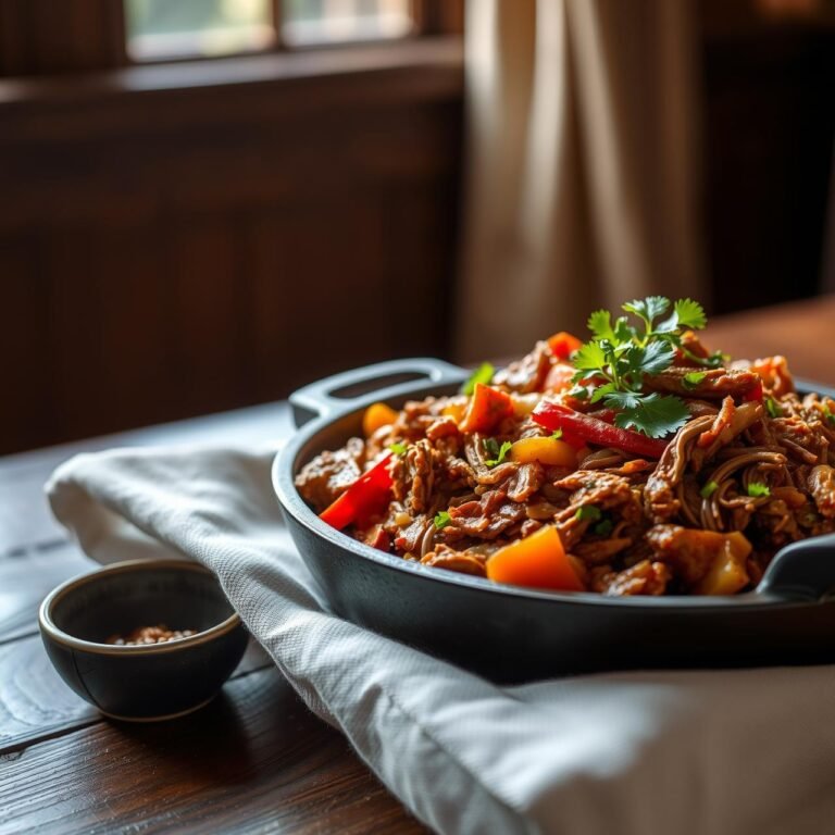 Healthy Ropa Vieja: Shredded Beef So Tender It Falls Apart (Slow Cooker)