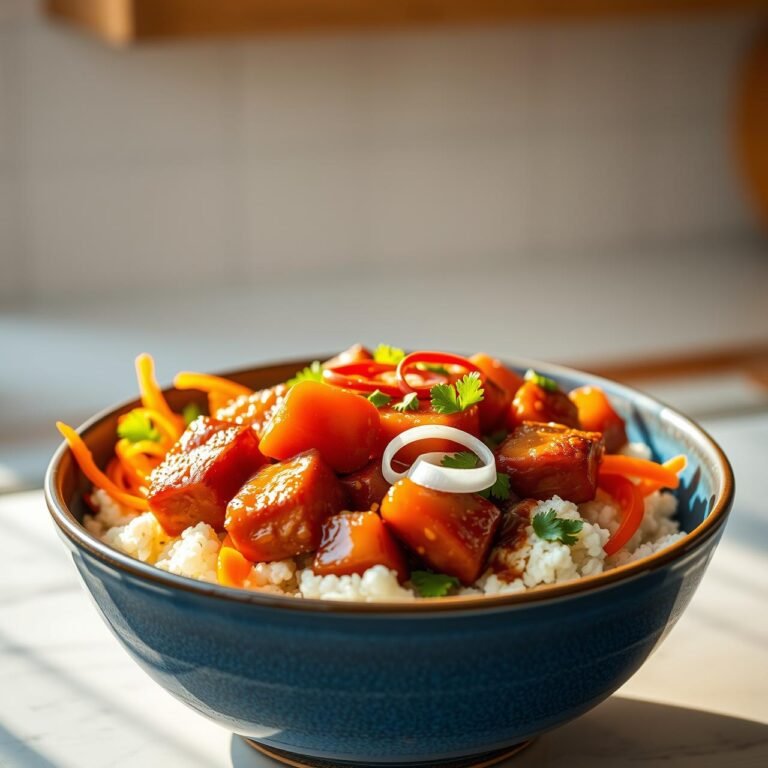 Healthy Vietnamese Caramelized Pork Bowls (High Protein & Sugar Free)