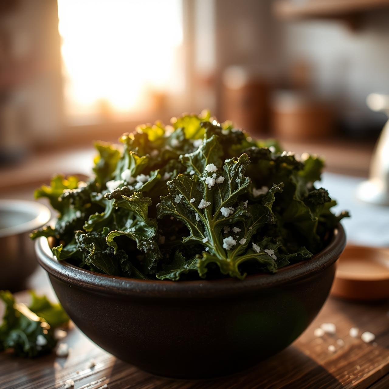 How to Make Perfectly Crispy Baked Kale Chips That Actually Taste Good