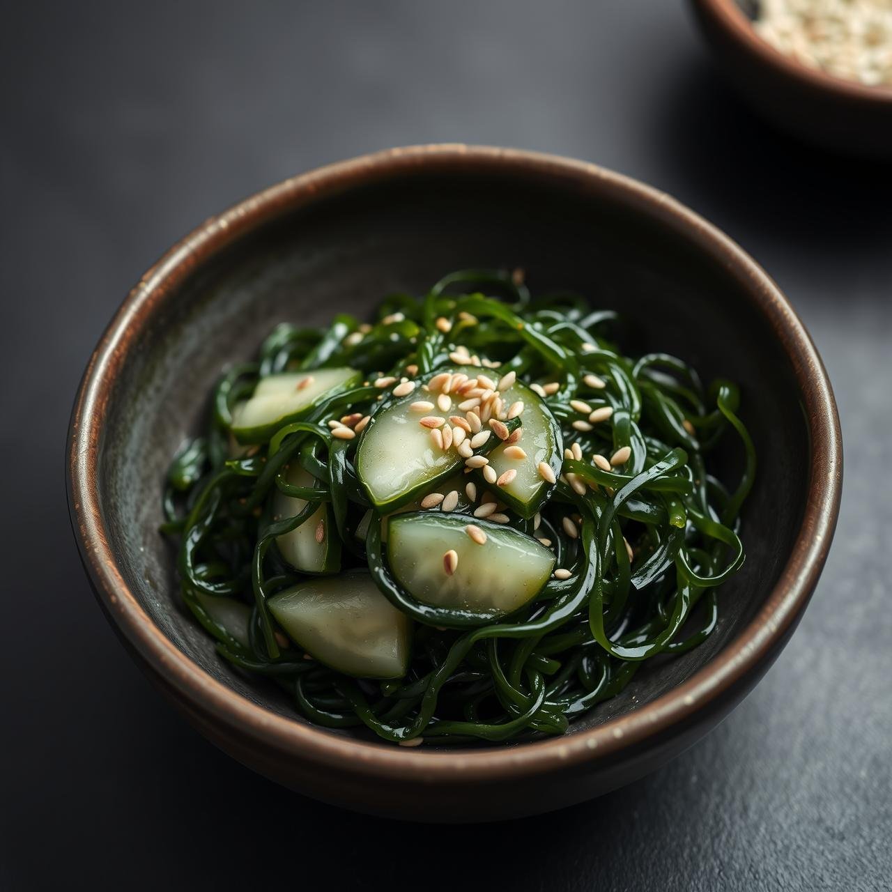 Japanese Wakame Seaweed Salad: Iodine-Rich Thyroid Booster