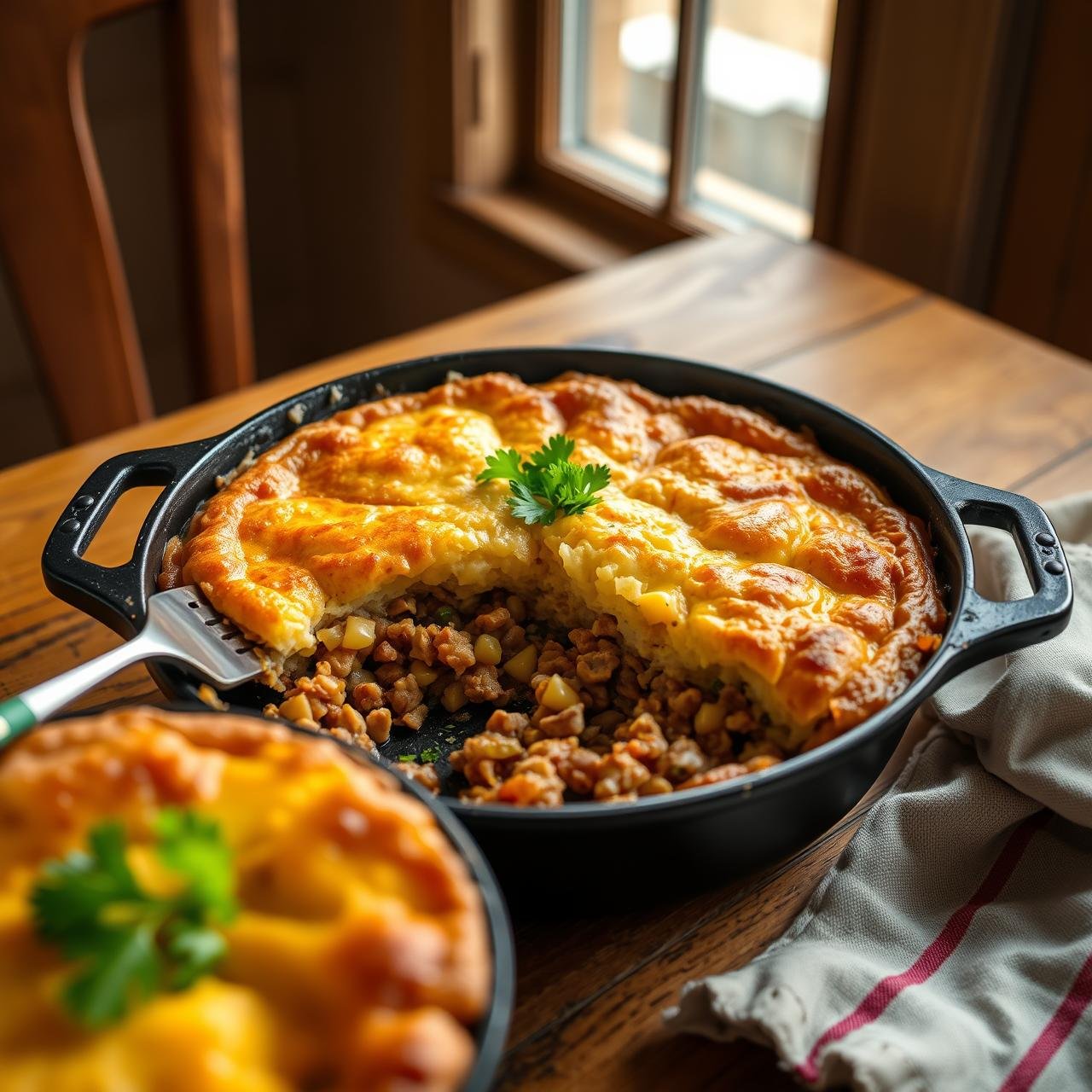 Low Carb Cauliflower Shepherd's Pie With Turkey (No Fluff Comfort Dish)