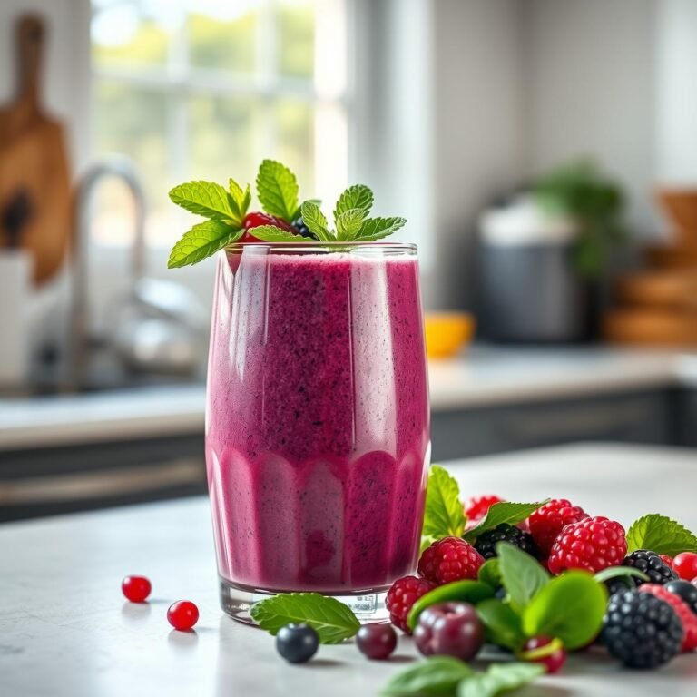 Low Sugar Berry Spinach Smoothie: The Detailed Recipe to Break Your Fast