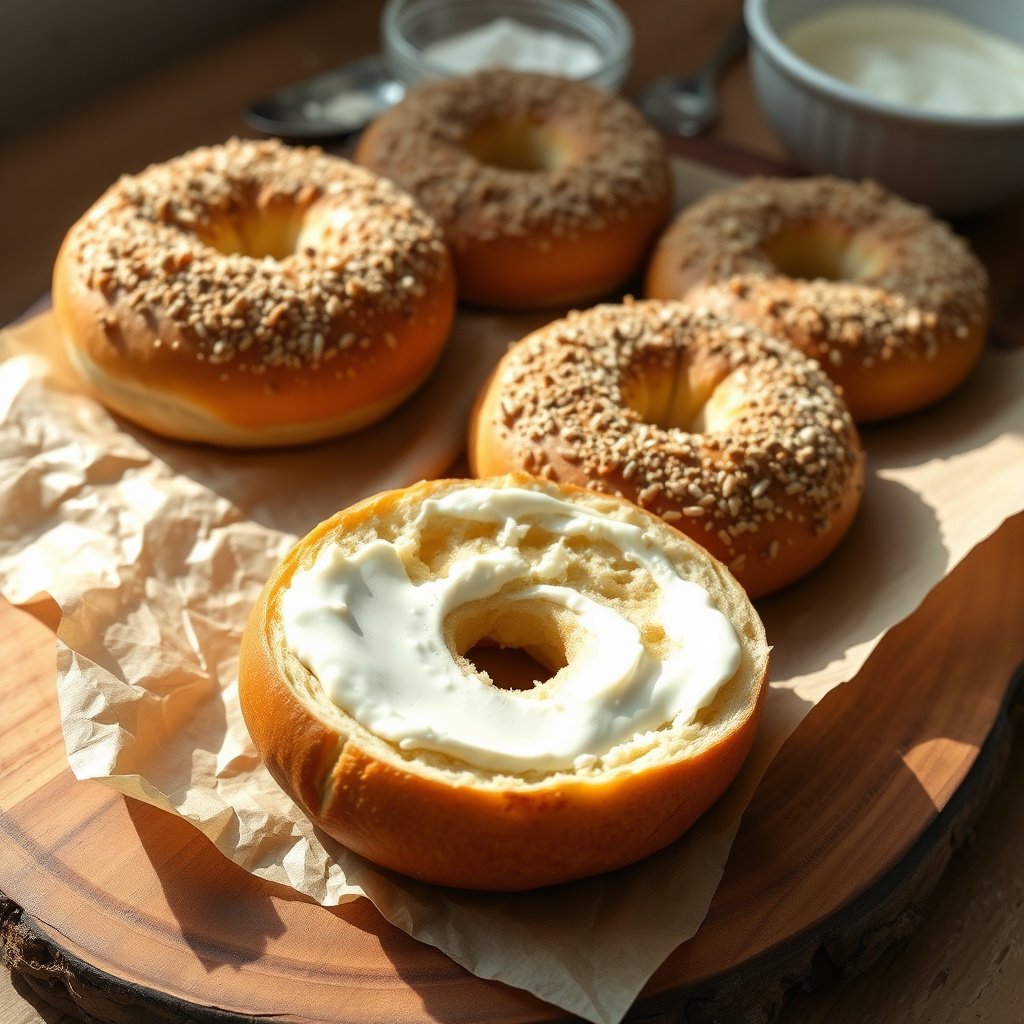 Magic Dough: Fluffy Greek Yogurt Bagels (No Yeast Required)