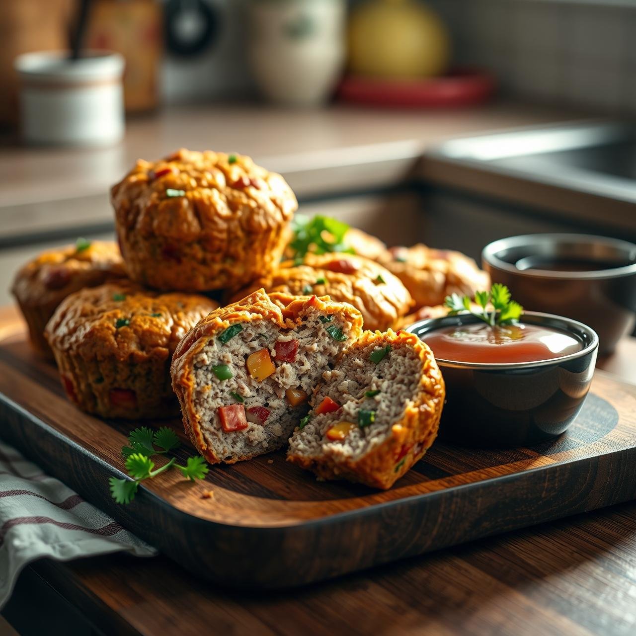 Moist Healthy Turkey Meatloaf Muffins (No Fluff Portion Control Guide)