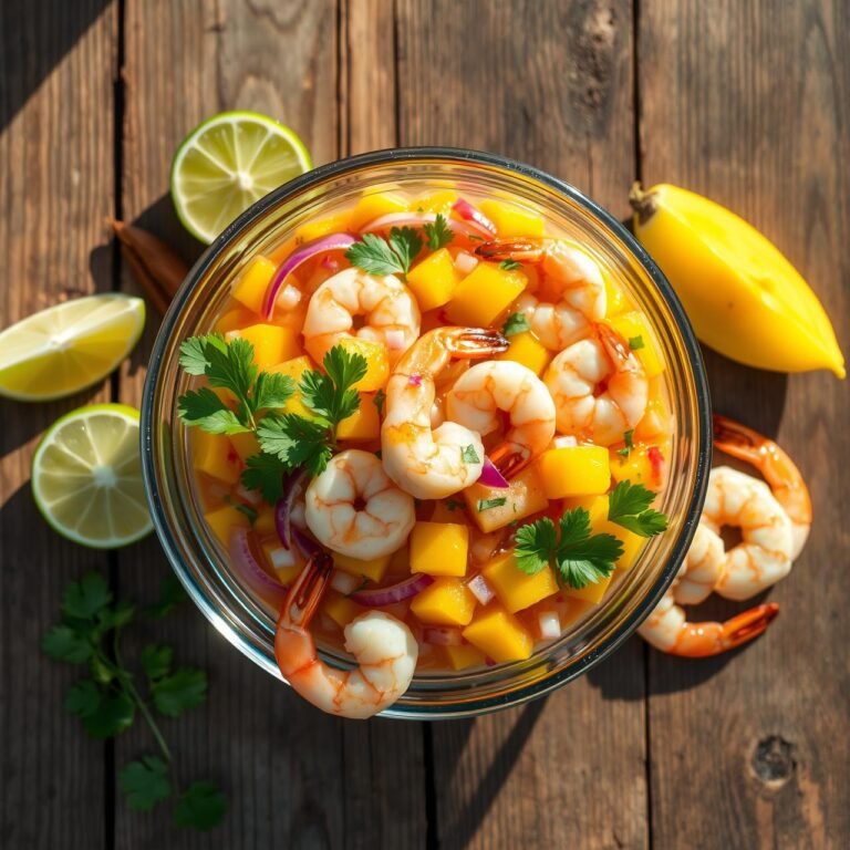 No-Cook Fat Burner: Zesty Shrimp Ceviche With Mango (Detailed Recipe)