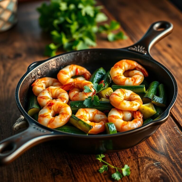 One Pan Garlic Shrimp and Zucchini: Dinner in 10 Minutes Flat (No Fluff)