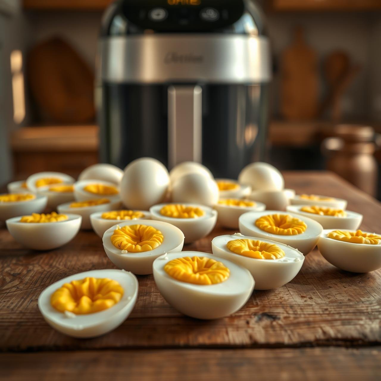 Perfect Air Fryer Hard Boiled Eggs: The No-Water Hack You Need