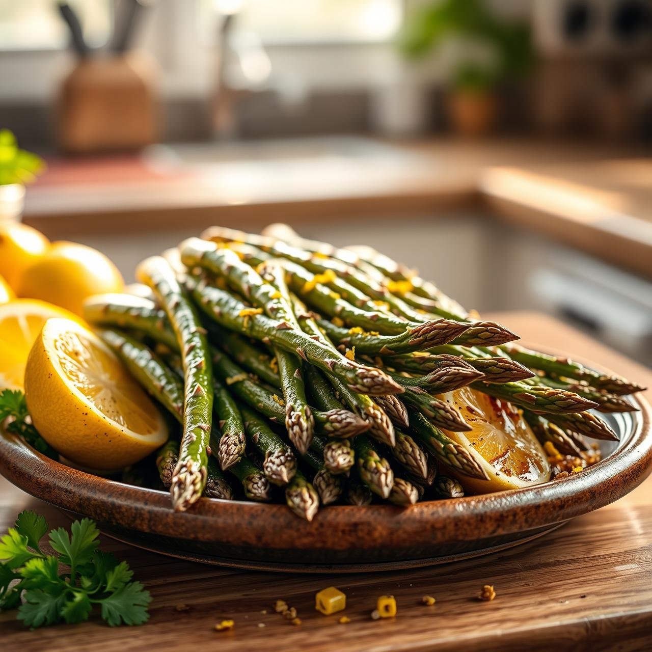 Perfect Garlic Roasted Asparagus With Lemon (Detailed Guide)