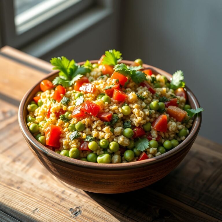 Powerhouse Edamame Quinoa Salad: The Perfect Flat Belly Lunch
