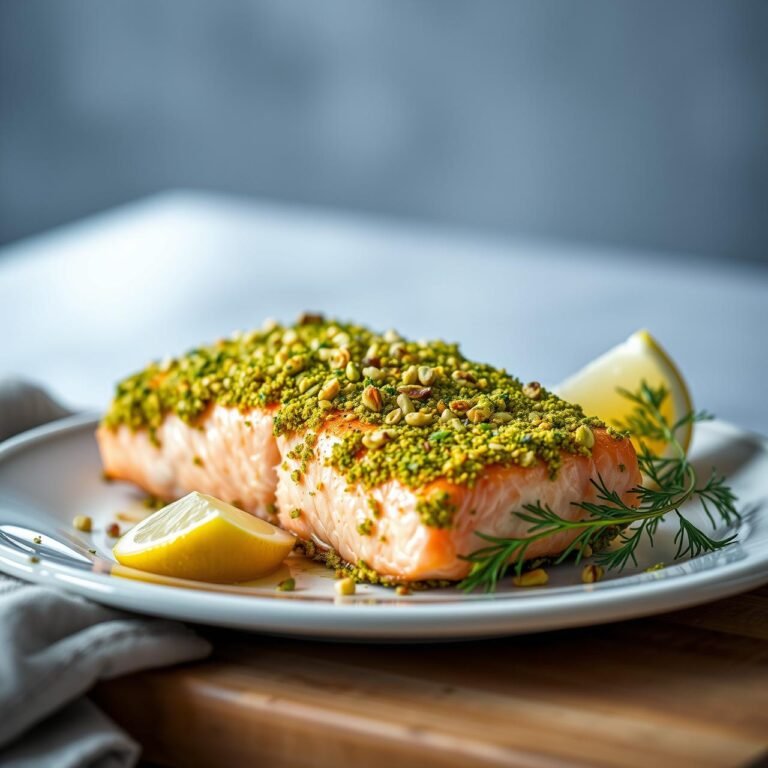 Restaurant Quality Pistachio Crusted Salmon: A Detailed Recipe Without Fluff