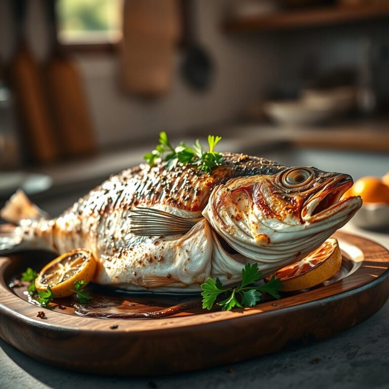 Restaurant Style Roasted Whole Branzino (Foolproof Guide)