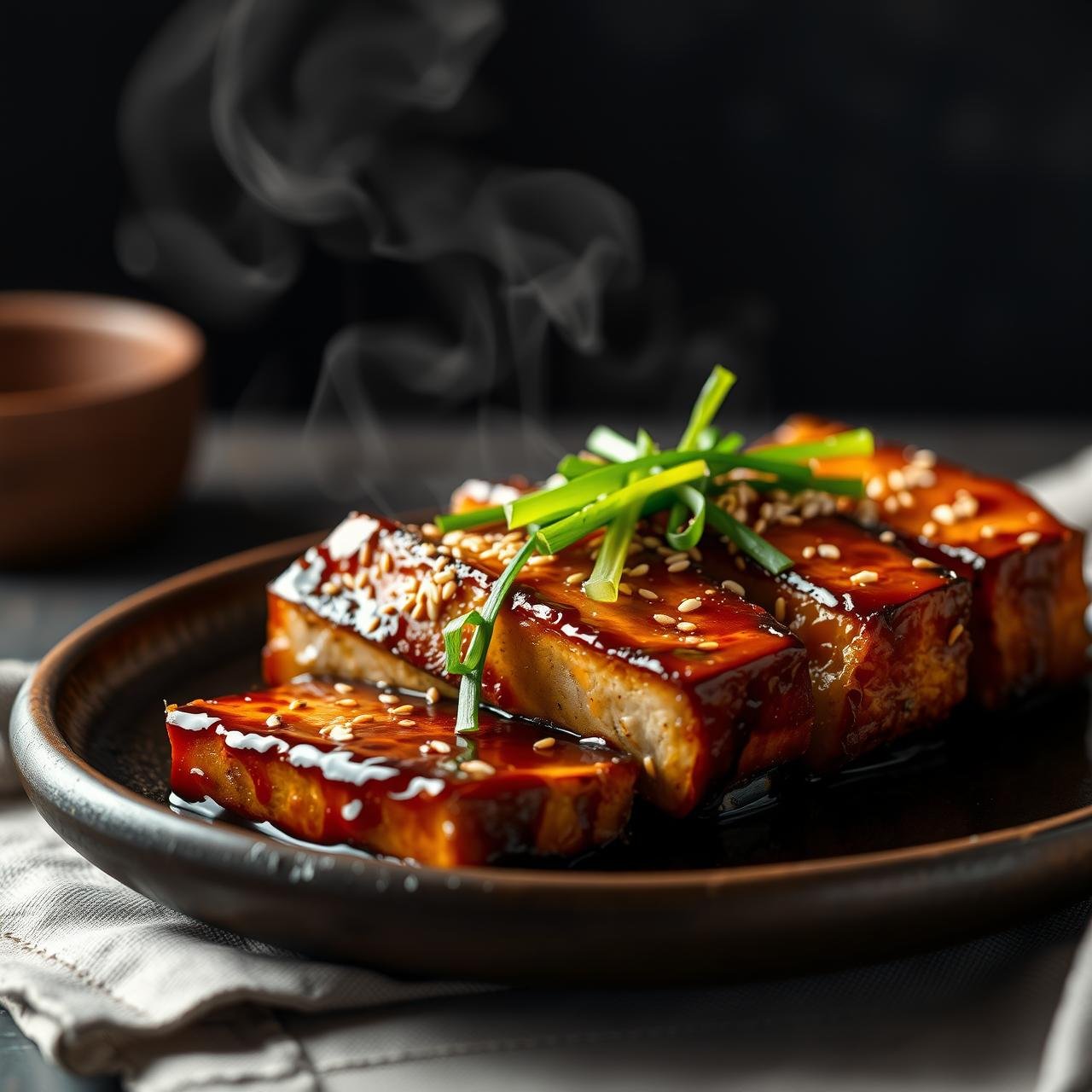 Savory Baked Tofu Steaks With Miso Glaze: Detailed Recipe Guide