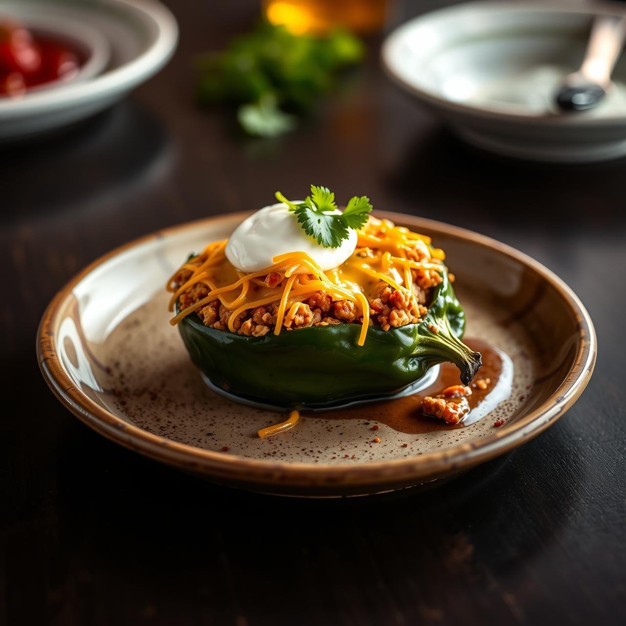 Spicy Stuffed Poblano Peppers With Turkey: A Detailed Recipe Guide