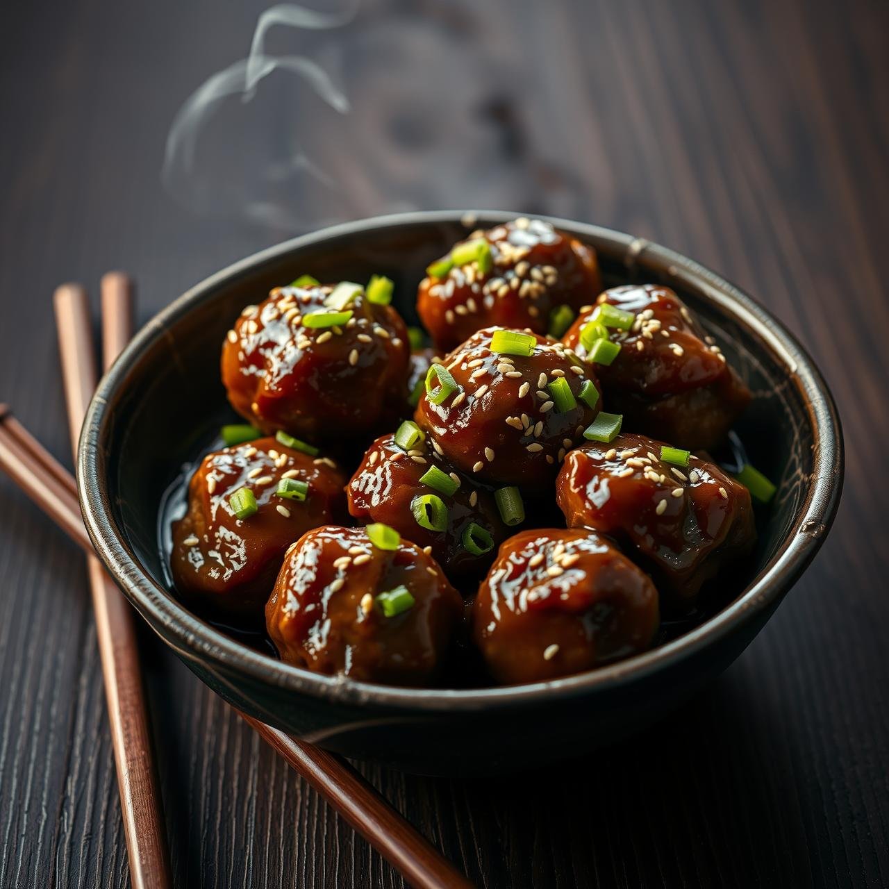 Sticky Asian Turkey Meatballs With Sesame (Detailed Recipe & Glaze)