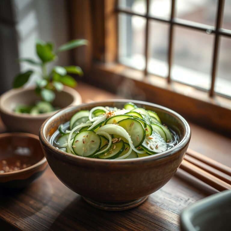 The 20 Calorie Side Dish: Detailed Recipe for Authentic Sunomono