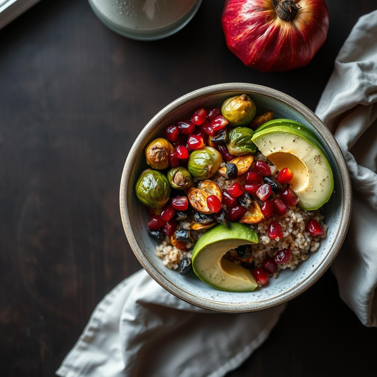 The Holiday Detox Side: Roasted Brussels Sprouts Superfood Bowl
