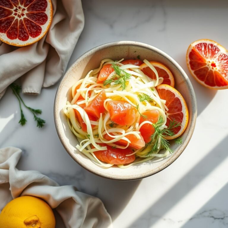 The Ultimate Bloat-Busting Salad: Crunchy Fennel Meets Fat-Burning Grapefruit