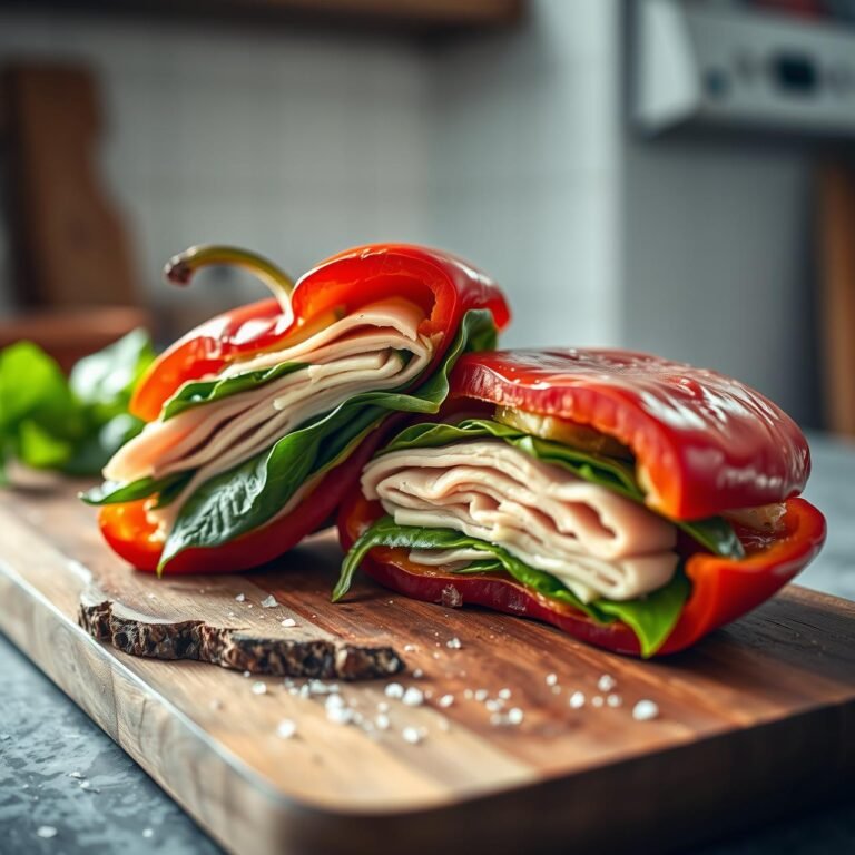 The Viral Bell Pepper Sandwich: The Low Carb Lunch Hack You Need