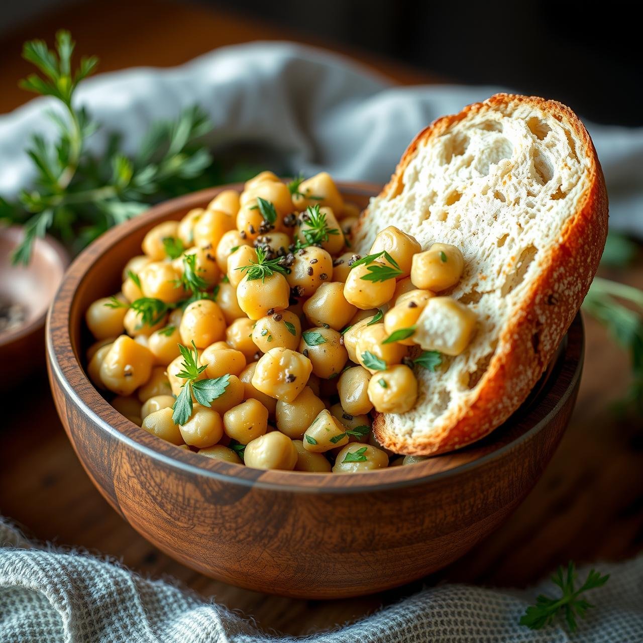 The Viral High Protein Chickpea Salad That Actually Keeps You Full (No Fluff)