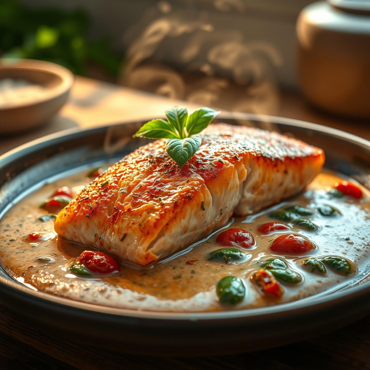 This Creamy Tuscan Salmon Melts Fat (Ready in 20 Minutes)