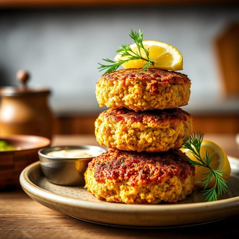 Vegan "Crab" Cakes: Using Lion's Mane Mushroom for Seafood Texture